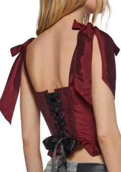 Widow Corsets|Tops*Crimson Secrets Corset Top