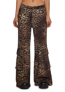 dELiA*s by Dolls Kill Bottoms|Pants*Cross You Out Wide Leg Cargo Pants