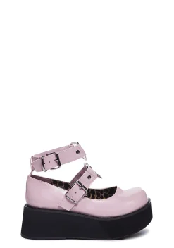 Demonia Flats|Mary Janes*Crybaby Mary Janes