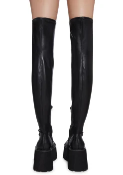 Namilia Tops*Crystal Whore Bodysuit Flat Panty