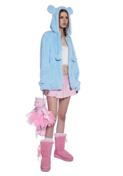 Sugar Thrillz Outerwear|Sweatshirts & Hoodies*Cuddle Bear Zip-Up Hoodie