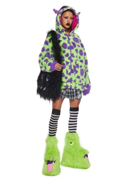Trickz N' Treatz Outerwear|Sweatshirts & Hoodies*Cuddly Monster Hooded Sherpa Jacket