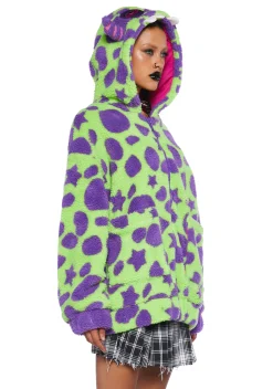 Trickz N' Treatz Outerwear|Sweatshirts & Hoodies*Cuddly Monster Hooded Sherpa Jacket