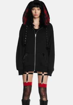 Current Mood Outerwear|Sweatshirts & Hoodies*Cult Following Bunny Hoodie