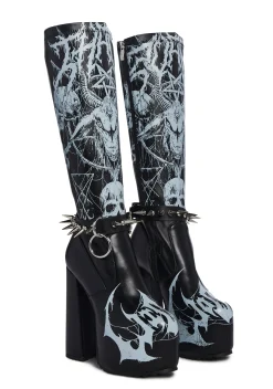 Widow Boots|Platforms*Cursed Elegy Platform Boots