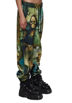 Trickz N' Treatz Bottoms|Pants*Cursed Image Jogger Sweatpants