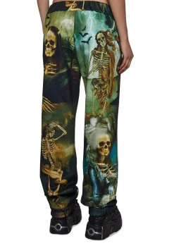 Trickz N' Treatz Bottoms|Pants*Cursed Image Jogger Sweatpants