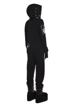 The Grave Girls Plus*Cursed Ways Thermal Onesie