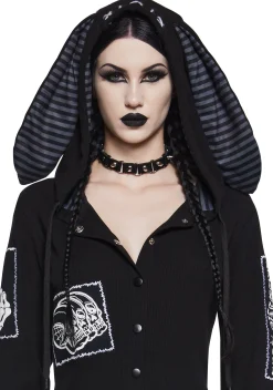 The Grave Girls Plus*Cursed Ways Thermal Onesie