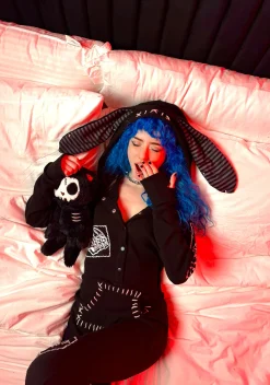 The Grave Girls Plus*Cursed Ways Thermal Onesie