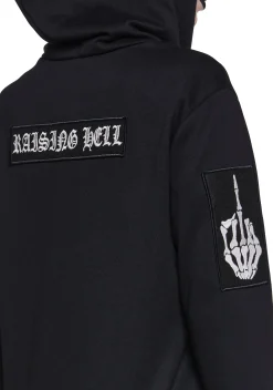 The Grave Girls Outerwear|Sweatshirts & Hoodies*Cursed Ways Zip-Up Hoodie