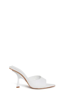 Current Mood Heels*Cutie Escape Peep Toe Heels - White