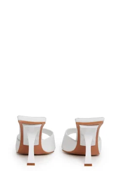Current Mood Heels*Cutie Escape Peep Toe Heels - White