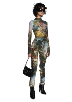 Current Mood Tops*Da Vinci's Demons Mesh Top