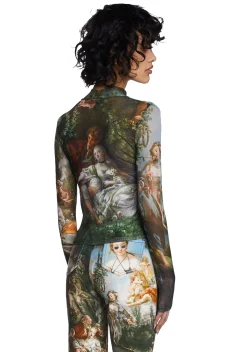 Current Mood Tops*Da Vinci's Demons Mesh Top