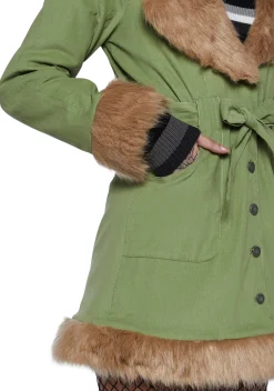 dELiA*s by Dolls Kill Outerwear*Daisy Dear Sherpa Coat