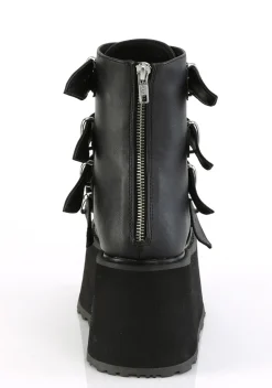 Demonia Boots|Platforms*Damned-105 Buckle Boots