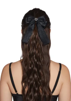 x_ATVT Hair Accessories*Dark Academia Hair Bow