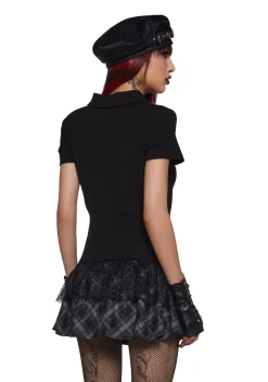 Widow Tops|Plus*Dark Games Short Sleeve Top