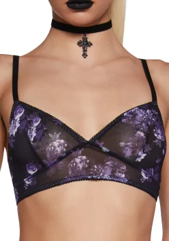 Widow Lingerie*Darkened Dreams Mesh Bra