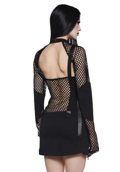 Widow Dresses|Plus*Darkly Devoted Dress And Shrug Set