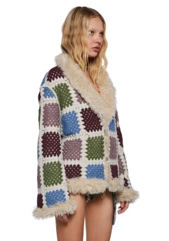 dELiA*s by Dolls Kill Outerwear*Day Trips Crochet Jacket