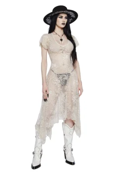 Widow Dresses*Dearly Departed Lace Dress