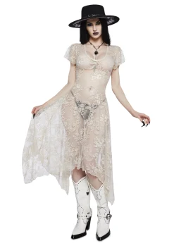 Widow Dresses*Dearly Departed Lace Dress
