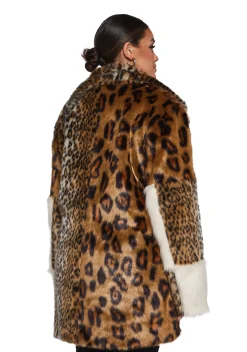 Current Mood Outerwear|Plus*Decadent Glamour Patchwork Coat
