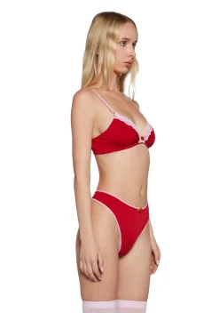 Sugar Thrillz Lingerie|Plus*Decadent Taste Knit Bra