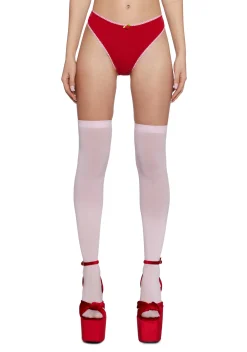 Sugar Thrillz Lingerie|Plus*Decadent Taste Knit Panty