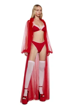 Sugar Thrillz Lingerie|Plus*Decadent Taste Knit Panty