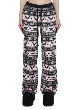 The Grave Girls Bottoms|Pants*Deck The Skulls Track Pants