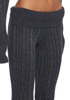 dELiA*s by Dolls Kill Bottoms|Pants*Deep Thoughts Flare Pants - Gray