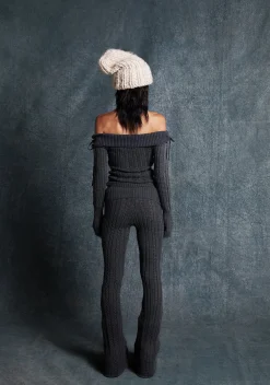 dELiA*s by Dolls Kill Bottoms|Pants*Deep Thoughts Flare Pants - Gray