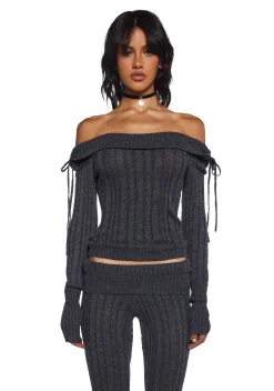 dELiA*s by Dolls Kill Tops|Plus*Deep Thoughts Long Sleeve Top