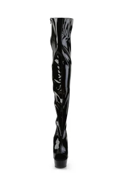 Pleaser Boots*Delight-3017 Thigh High Lace-Up Boots