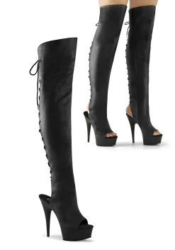 Pleaser Boots*Delight-3019 Thigh High Stiletto Boots