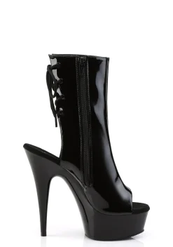 Pleaser Boots|Heels*Delight-1018 Vinyl Ankle Boots