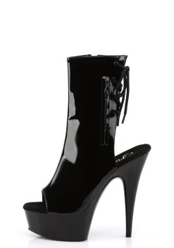 Pleaser Boots|Heels*Delight-1018 Vinyl Ankle Boots