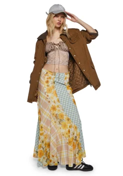Current Mood Tops|Plus*Desert Rose Convertible Cami Top - Brown