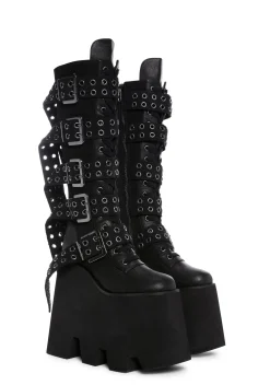 Widow Boots|Platforms*Desolate Destination Platform Boots