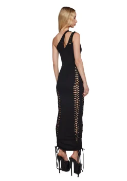 Current Mood Dresses|Plus*Deviant Curfew Cut-Out Maxi Dress