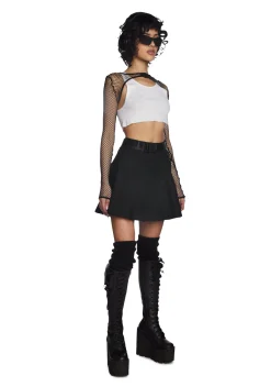 Current Mood Bottoms|Skirts*Devious High Security Utility Skirt