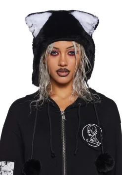 DARKER WAVS Hats*Diatonic Cat Ear Beanie