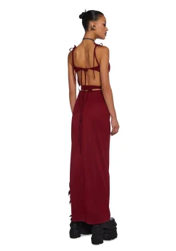 DARKER WAVS Dresses*Diatonic Cut Out Maxi Dress