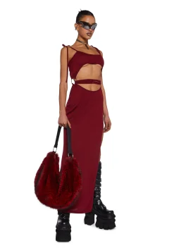DARKER WAVS Dresses*Diatonic Cut Out Maxi Dress