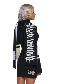 DARKER WAVS Other Shit*Diatonic Knit Scarf