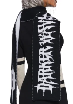 DARKER WAVS Other Shit*Diatonic Knit Scarf