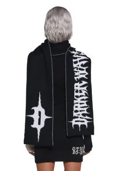 DARKER WAVS Other Shit*Diatonic Knit Scarf